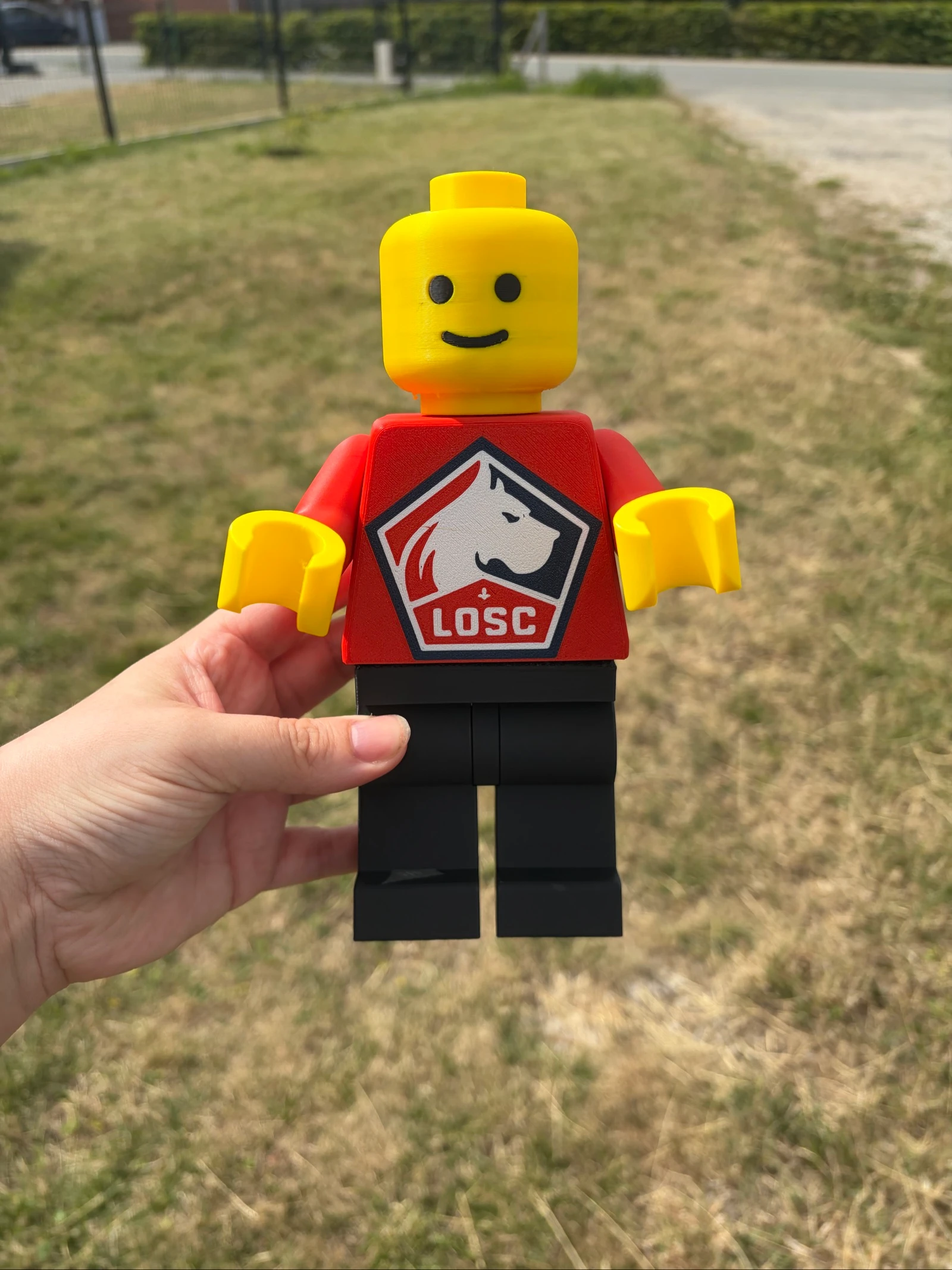 Grande figurine de construction LOSC – Impression 3D – Neuve 